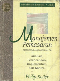MANAJEMEN PEMASARAN MARKETING MANAGEMENT 9e JILID 2