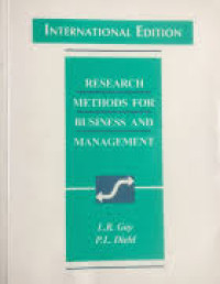 RESEARCH METHODS FOR BUSINESS AND MANAGEMENT