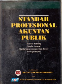STANDAR PROFESIONAL AKUNTAN PUBLIK