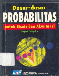 Dasar-Ddasar PROBALITAS UNTUK BISNIS DAN AKUNTANSI