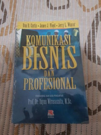 KOMUNIKASI BISNIS DAN PROFESIONAL