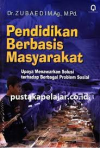 PENDIDIKAN BERBASIS MASYARAKAT