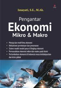 PENGANTAR EKONOMI MIKRO & MAKRO