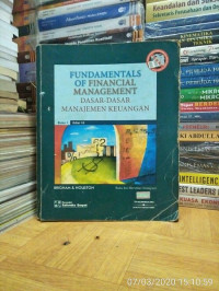 FUNDAMENTALS OF FINANCIAL MANAGEMENT DASAR DASAR MANAJEMEN KEUANGAN BUKU 1 Ed. 10
