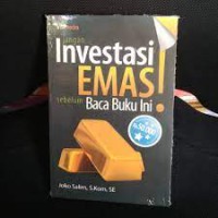 JANGAN INVESTASI EMAS SEBELUM BACA BUKU INI