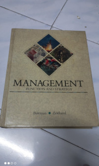 MANAGEMENT FUNCTION AND STRATEGI