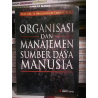 ORGANISASI DAN MANAJEMEN SUMBER DAYA MANUSIA