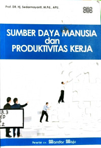 SUMBER DAYA MANUSIA DAN PRODUKTIVITAS KERJA